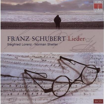 Lorenz S./Shetler N. & Franz Schubert (1797-1828) - Lieder (8 CDs)