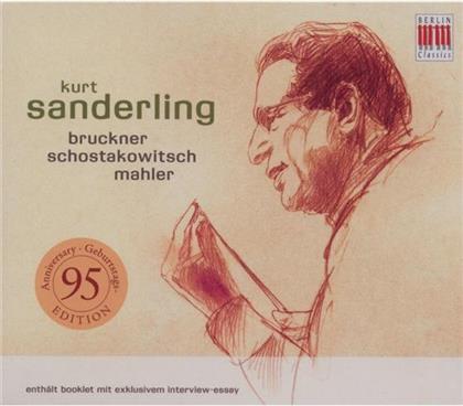 Kurt Sanderling, Anton Bruckner (1824-1896), Gustav Mahler (1860-1911) & Dimitri Schostakowitsch (1906-1975) - Bruckner/Mahler/Schostakowitsch (2 CDs)