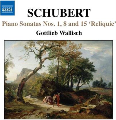 Gottlieb Wallisch & Franz Schubert (1797-1828) - Klavierson Nr 1+8+15/Fragmente