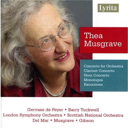 Gervase de Peyer & Thea Musgrave - Excursions, Konzert Fuer Horn,