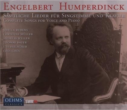 Rubens/Müller/Weller & Engelbert Humperdinck (1854-1921) - Lieder Mit Klavier (Komplett) (2 CDs)