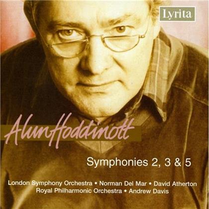 Mar Norman Del/So London & Alun Hoddinott (1929 - 2008) - Sinfonie 2 Op29, 3 Op61