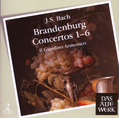 Il Giardino Armonico & Johann Sebastian Bach (1685-1750) - Brandenburg Konzerte 1-6 (2 CD)