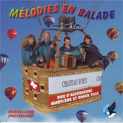 Duo D'accordeons Marylene & Roger Tille - Melodies En Balade