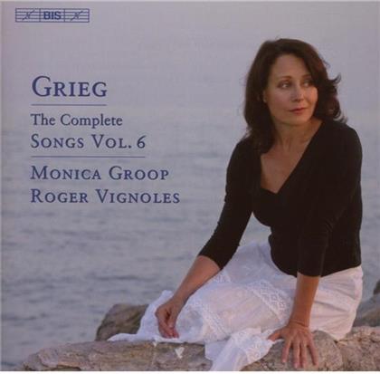 Groop Monica / Vignoles Roger & Edvard Grieg (1843-1907) - Lieder Vol. 6