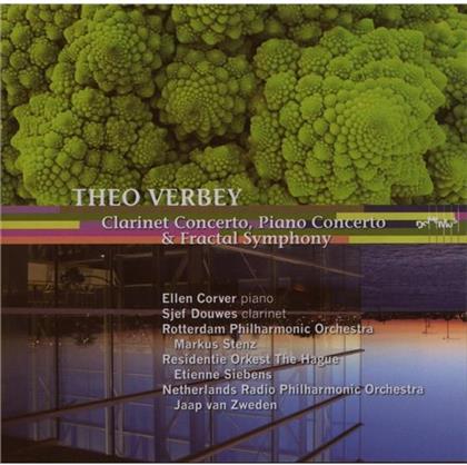 Corver Ellen/Douwes Sjef & Theo Verbey - Fractal Symphony/Konzert Für Klarinette