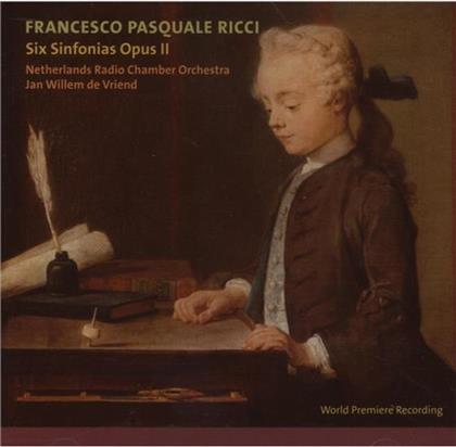 --- & Francesco Pasquale Ricci - Sinfonias Op2/1-6 (Weltpremiere)