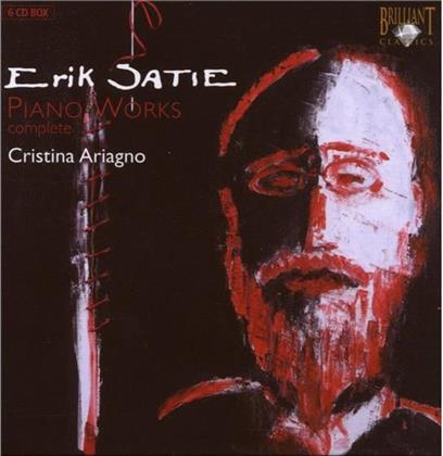 Cristina Ariagno & Erik Satie (1866-1925) - Klavierwerke Komplett (6 CDs)