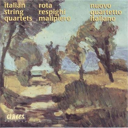 Nuovo Quartetto Italiano & Malipiero/Rota/Respighi - Three Italian String Quartets