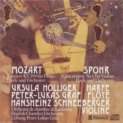 Holliger/Graf/Schneeberger/Lausanne & Wolfgang Amadeus Mozart (1756-1791) - Konz. F. Flöte U. Harfe K 299/Concertan.