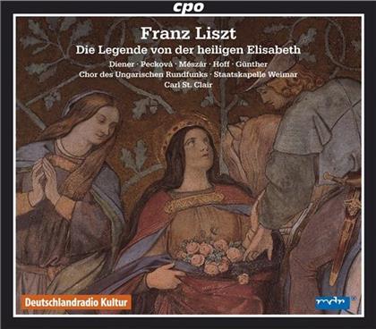 Meszar/Peckova/Hoff/Diener & Franz Liszt (1811-1886) - Legende Von Der Heiligen Elisa (2 CDs)