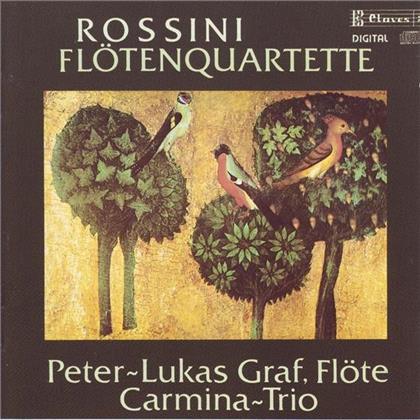Graf Peter-Lukas/Carmina Trio & Gioachino Rossini (1792-1868) - Flötenquartette