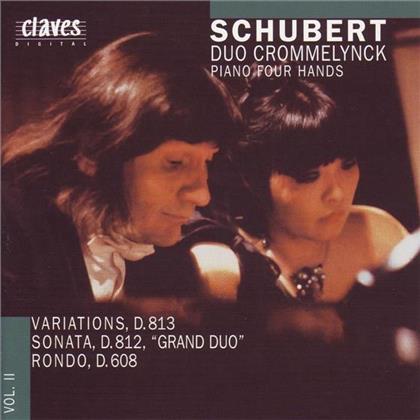 Duo Crommelynck & Franz Schubert (1797-1828) - Variations D813, Grand Duo, Rondo D608