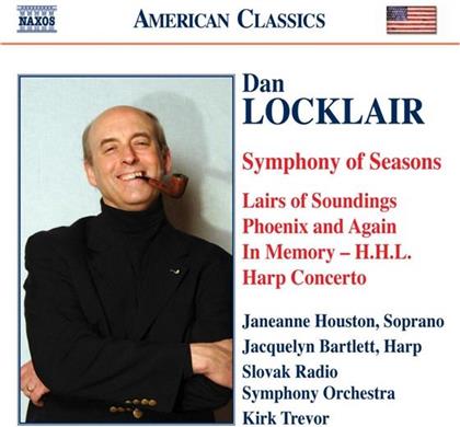 Bartlett/Houston & Locklair - Harfenkonzert/Symphony Of Seasons/Ua