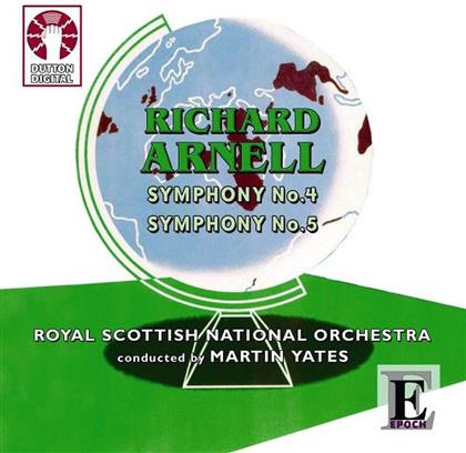 Royal Scottish National Orchestra & Richard Arnell - Sinfonie Nr4 Op52, Nr5 Op77