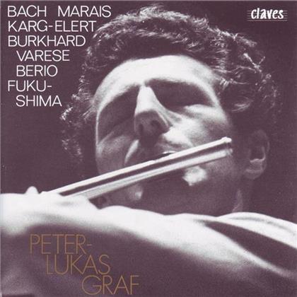 Peter-Lukas Graf & Berio/Bach/Bach/Marais/Varese/Fukushima - Music For Solo Flute