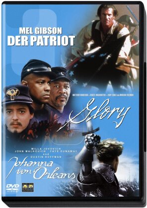 Helden Box - Der Patriot / Glory / Johanna von Orleans (3 DVDs)