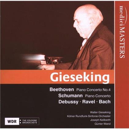 Walter Gieseking & Schumann/Beethoven - Klavierkonzert/Klavierkonzert 4