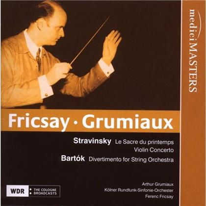 Arthur Grumiaux & Igor Strawinsky (1882-1971) - Sacre / Violinkonzert