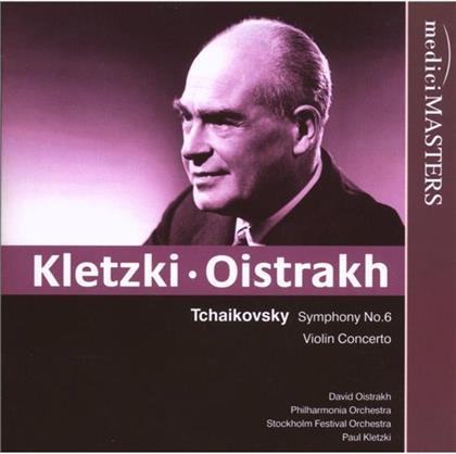 David Oistrakh & Peter Iljitsch Tschaikowsky (1840-1893) - Symphonie 6/Violinkonzert