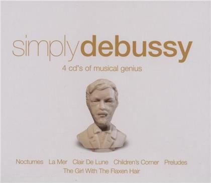 --- & Claude Debussy (1862-1918) - Simply Debussy (4 CDs)