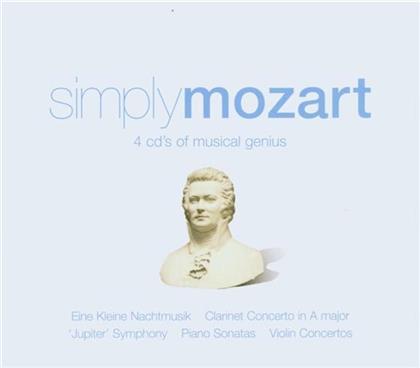 --- & Wolfgang Amadeus Mozart (1756-1791) - Simply Mozart (4 CDs)
