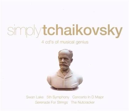 --- & Peter Iljitsch Tschaikowsky (1840-1893) - Simply Tschaikovsky (4 CDs)
