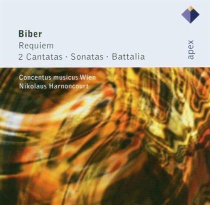 Nikolaus Harnoncourt & Biber - Requiem/Sonaten/Kantaten (2 CDs)
