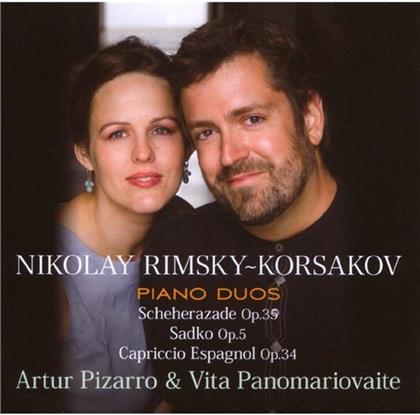 Artur Pizarro & Nikolai Rimsky-Korssakoff (1844-1908) - Bearbeitungen Fuer 2 Klaviere