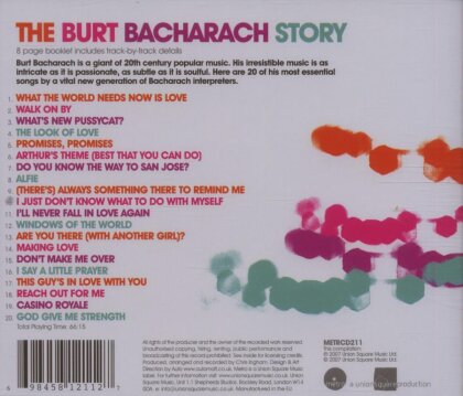 Burt Bacharach - Burt Bacharach Story - Metro Cd