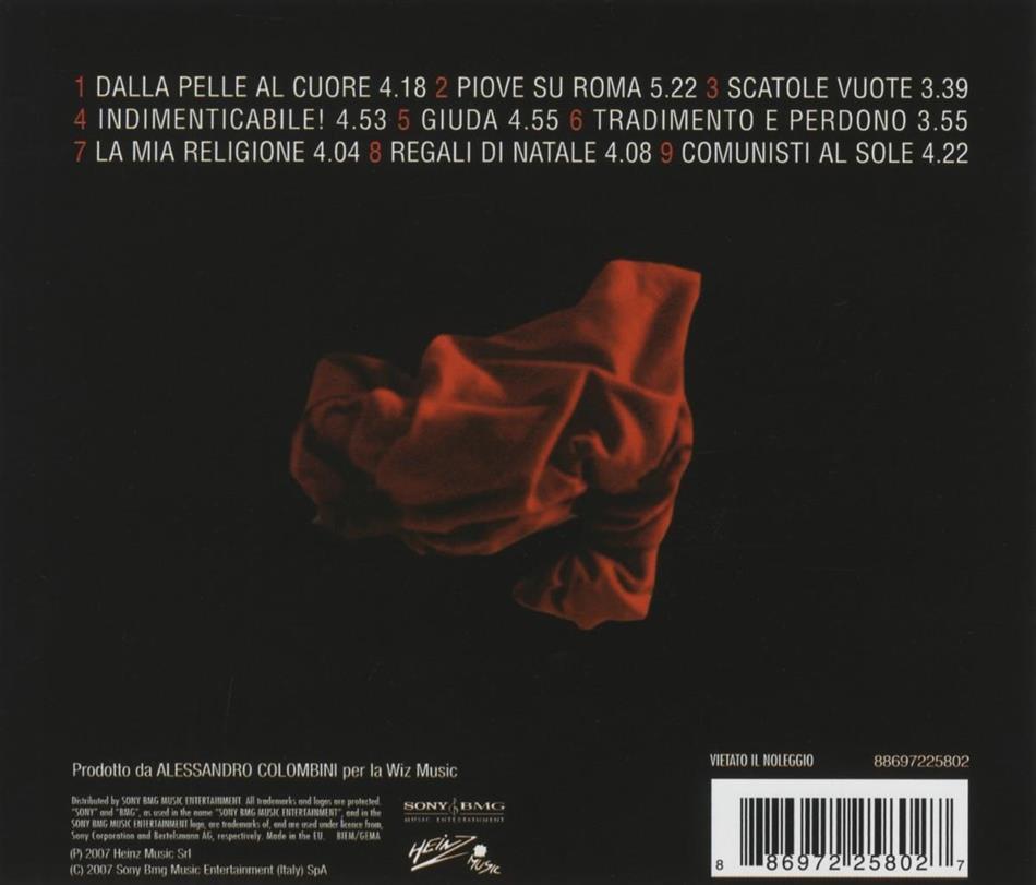 Dalla Pelle Al Cuore By Antonello Venditti Cede Com