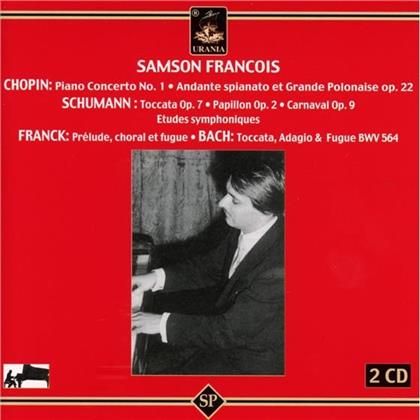 Samson François & Bach/Chopin - Toccata Bwv564/Chopin Ko