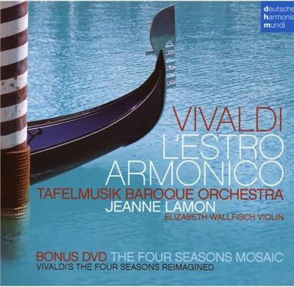 Tafelmusik/Wallfisch/Lamon & Antonio Vivaldi (1678-1741) - L'estro Armonico (CD + DVD)
