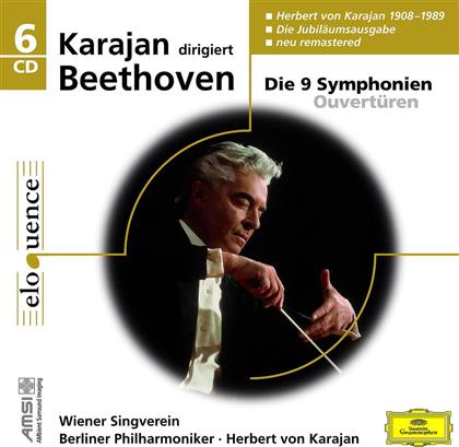 Ludwig van Beethoven (1770-1827) & Herbert von Karajan - Sinfonien 1-9 (6 CDs)