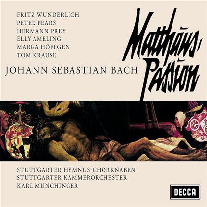 Fritz Wunderlich & Johann Sebastian Bach (1685-1750) - Matthäus Passion Bwv 244 (3 CDs)