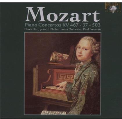 Derek Han & Wolfgang Amadeus Mozart (1756-1791) - Klavierkonzerte K467+37+503