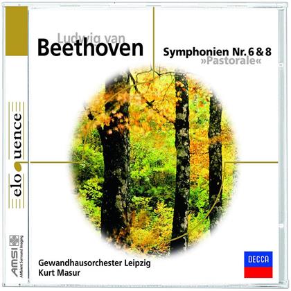 Kurt Masur & Ludwig van Beethoven (1770-1827) - Sinfonien 6+8