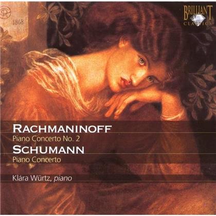 Klára Würtz & Schumann/Rachmaninov - Klavierkonzerte