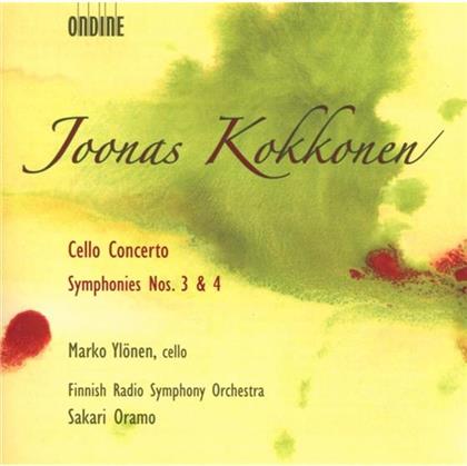 Ylönen & Kokkonen - Symphonien 3&4/Cellokonzert