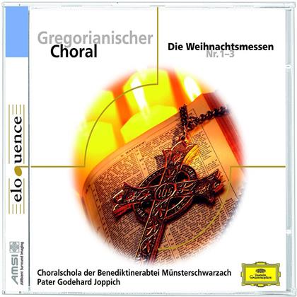 Choralschola Münsterschwarzach & Various - Gregorianischer Choral - Weihnachten
