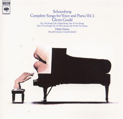 Glenn Gould & Arnold Schönberg (1874-1951) - Jub Ed - Songs For Voice And Piano