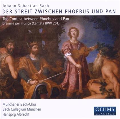 Münchener Bach-Chor & Johann Sebastian Bach (1685-1750) - Streit Zwischen Pheobus + Pan
