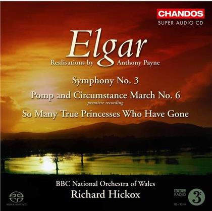 Sir Edward Elgar (1857-1934), Richard Hickox & BBC National Orchestra Of Wales - Sinphonie 3 /Pomp & Circumstances (Hybrid SACD)