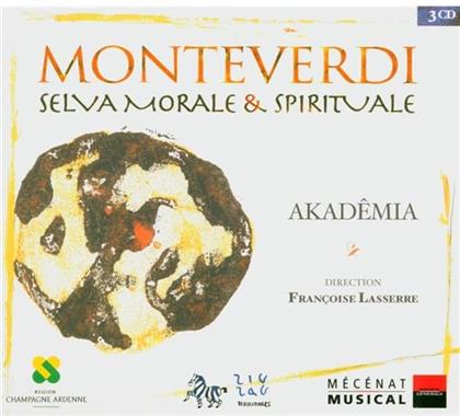 Akademia & Claudio Monteverdi (1567-1643) - Selva Morale E Spirituale (3 CD)