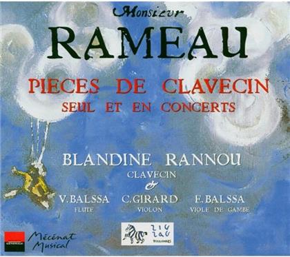Blandine Rannou & Jean-Philippe Rameau (1683-1764) - Werk Fuer Cembalo, Das (4 CDs)