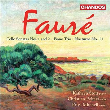 Stott/Poltera/Mitche & Gabriel Fauré (1845-1924) - Celloson 1+2/Klavtrio/Noct. 13