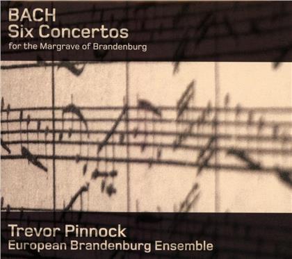European Brandenburg Ensemble & Johann Sebastian Bach (1685-1750) - Brandenburgische Konzerte Bwv1 (2 CDs)