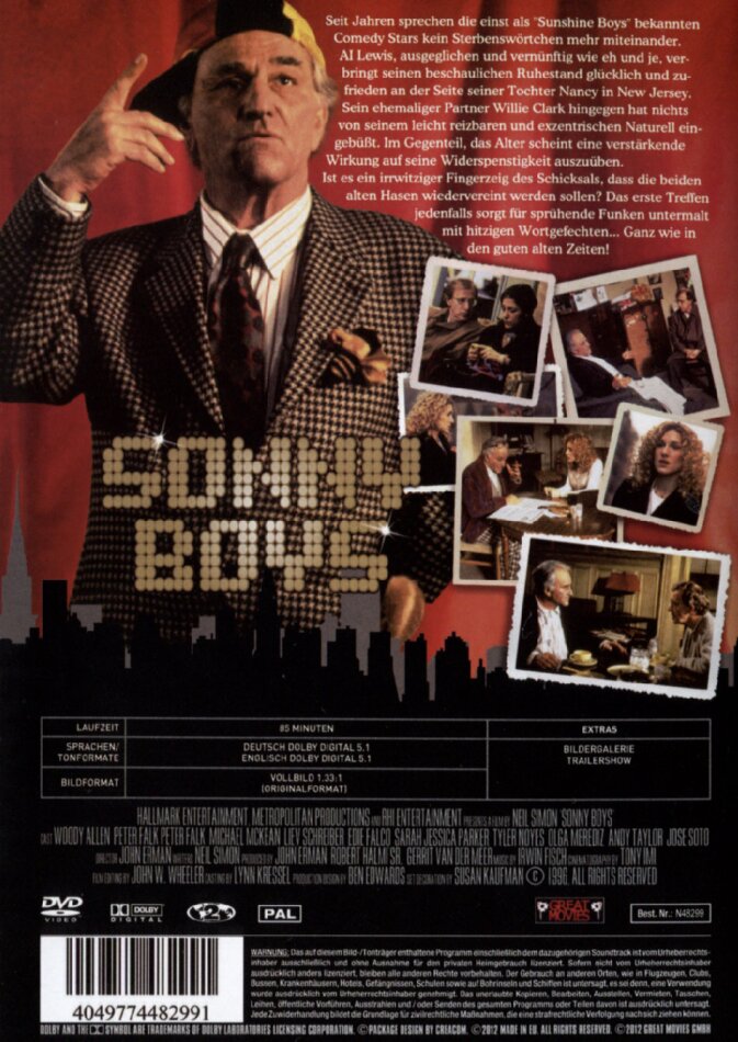 Sonny Boys (1995) - CeDe.ch