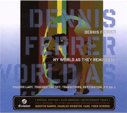 Dennis Ferrer - My World As They Remixed It (3 CDs)