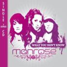 Monrose (Popstars 2006) - What You Don't Know - 2 Track